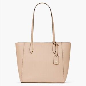 New Kate Dana Saffiano Tote Warm Beige